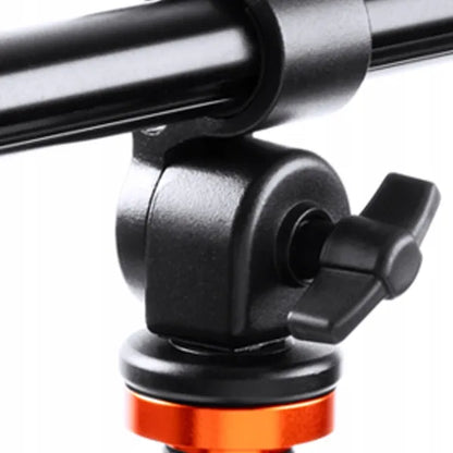 K&F Concept K234A7+FH-03 aliuminio ir magnio trikojis stovas, 231 cm, su horizontalia kolona