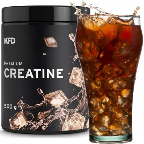 KFD kreatino monohidratas „Premium Creatine“, 500 g, kolos skonio