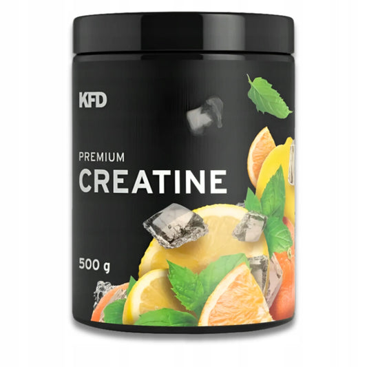 KFD kreatino monohidratas „Premium Creatine“, limonado skonio, 500 g