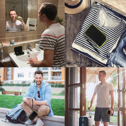 Kietas dėklas „Philips OneBlade 360“ skustuvui, trimerio antgaliams, ašmenims ir kasetėms