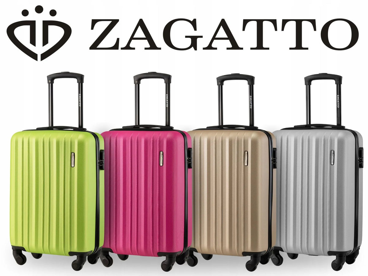 Kietas rankinis lagaminas su ratukais 34,3L ZAGATTO