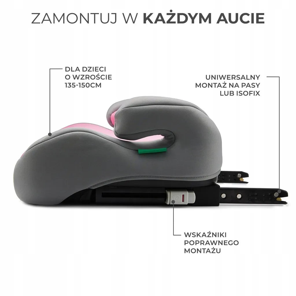 Kinderkraft i-Boost automobilinė kėdutė-padėkliukas ISOFIX 15-36 kg