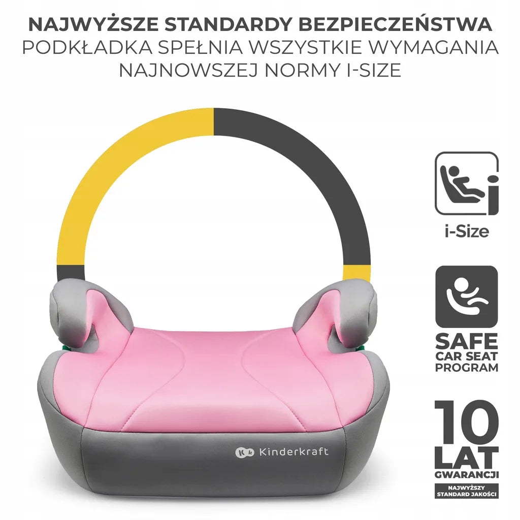 Kinderkraft i-Boost automobilinė kėdutė-padėkliukas ISOFIX 15-36 kg