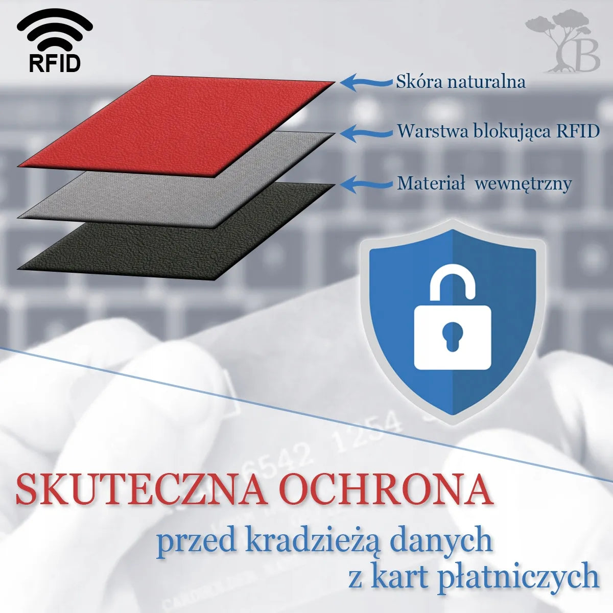 Klasikinė didelė horizontali vyriška odinė piniginė Beltimore juoda