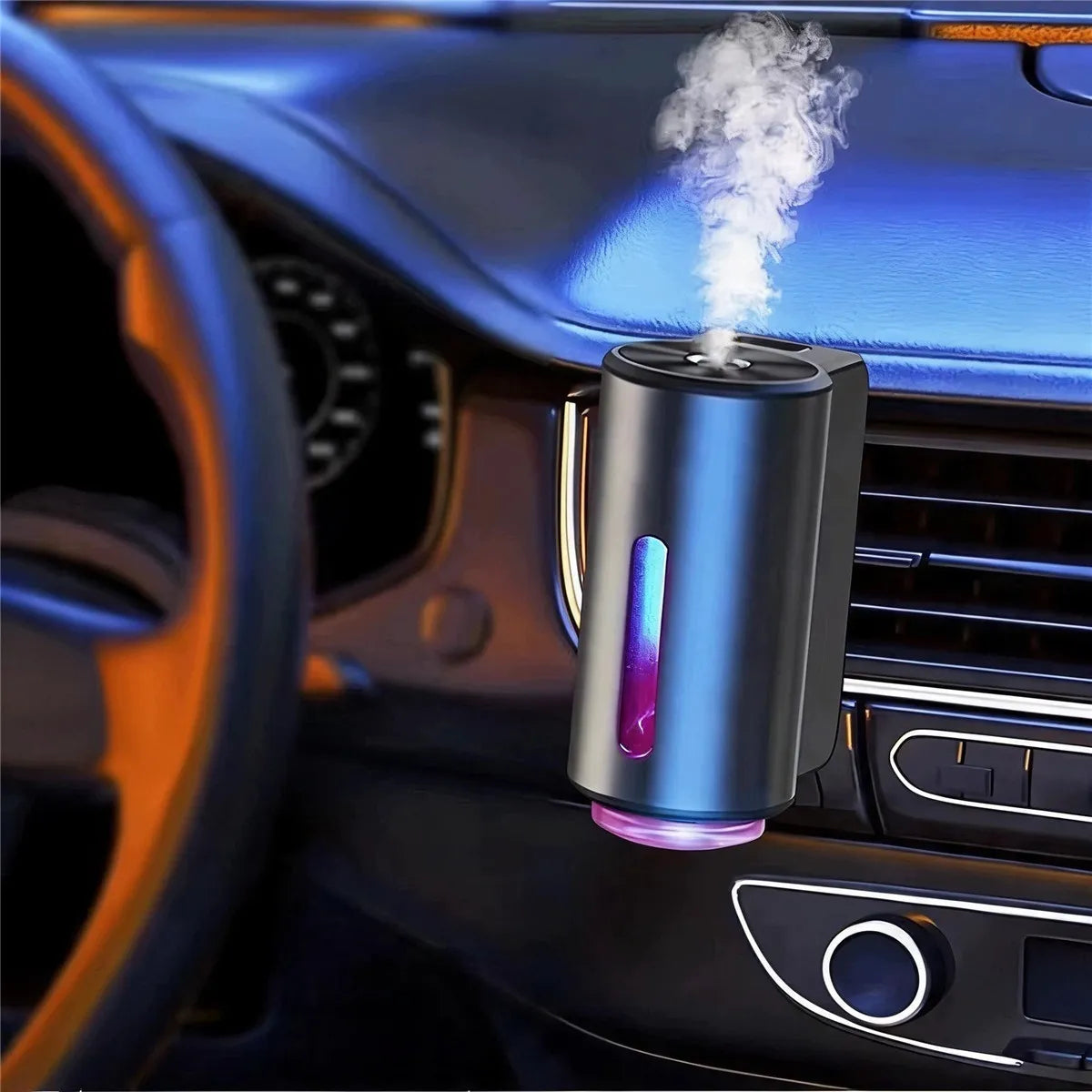 Kompaktiškas bekvapis automobilinis aromato difuzorius ir oro drėkintuvas