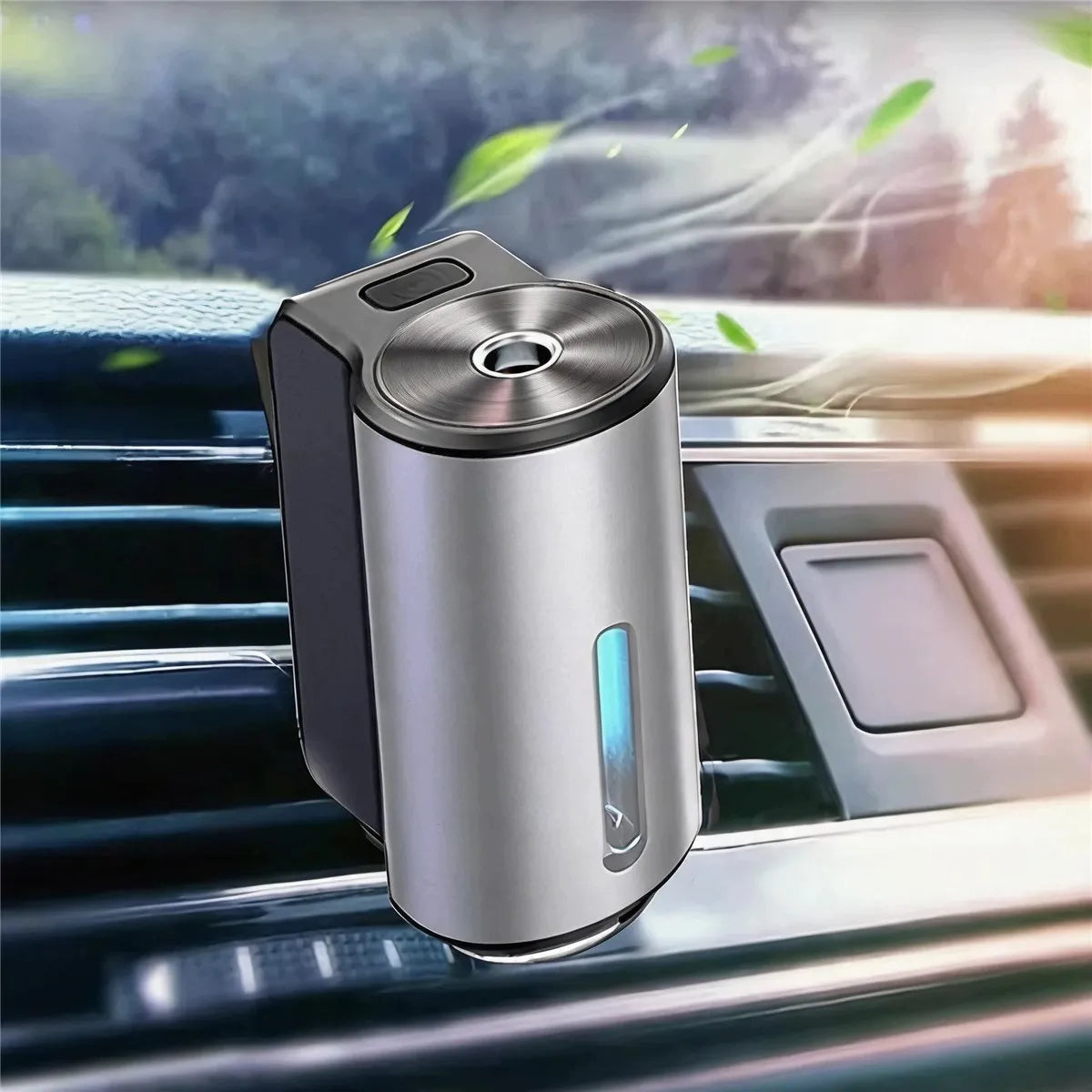Kompaktiškas bekvapis automobilinis aromato difuzorius ir oro drėkintuvas