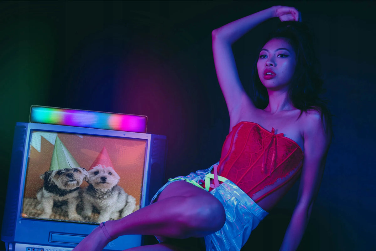 Kompiuterio garsiakalbiai 2.0 BLOW žaidimų garso juosta LED RGB spalvos USB 5V