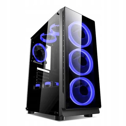 Kompiuterio korpusas Gamer ELITE BPG3 su grūdintu stiklu ir USB 3.0
