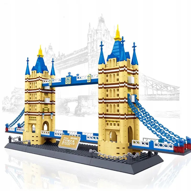 Konstruktoriaus rinkinys vaikams „Tower Bridge“, 1054 detalės, Coil