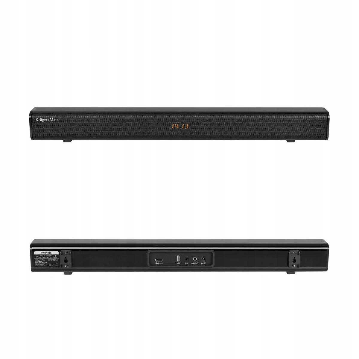 Kruger&Matz Universe 2.1 garso juosta su HDMI (ARC), USB, AUX ir Bluetooth 5.0
