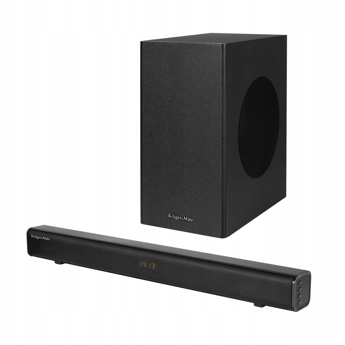 Kruger&Matz Universe 2.1 garso juosta su HDMI (ARC), USB, AUX ir Bluetooth 5.0