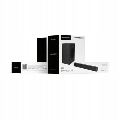 Kruger&Matz Universe 2.1 garso juosta su HDMI (ARC), USB, AUX ir Bluetooth 5.0