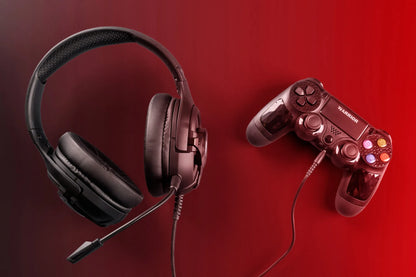 Kruger&Matz Warrior GH-100 Pro žaidimų ausinės su mikrofonu ir RGB apšvietimu