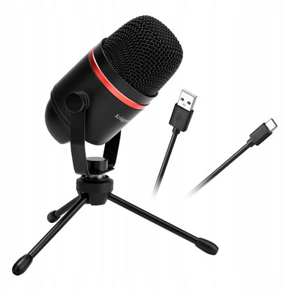 „Kruger&Matz Warrior GV-200“ USB žaidimų ir transliacijų mikrofonas