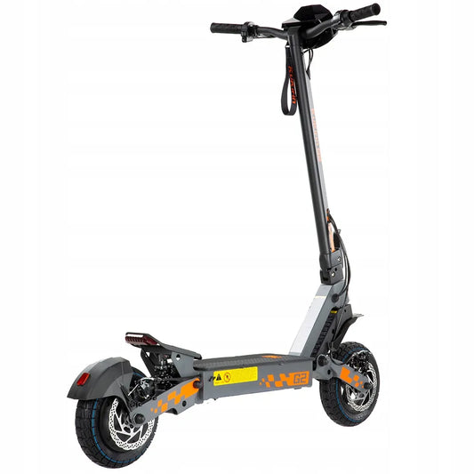 „KuKirin G2“ 2026 m. elektrinis paspirtukas, 48 V, 15,6 Ah, 1200 W, iki 45 km/h, bekelės, su dovanomis
