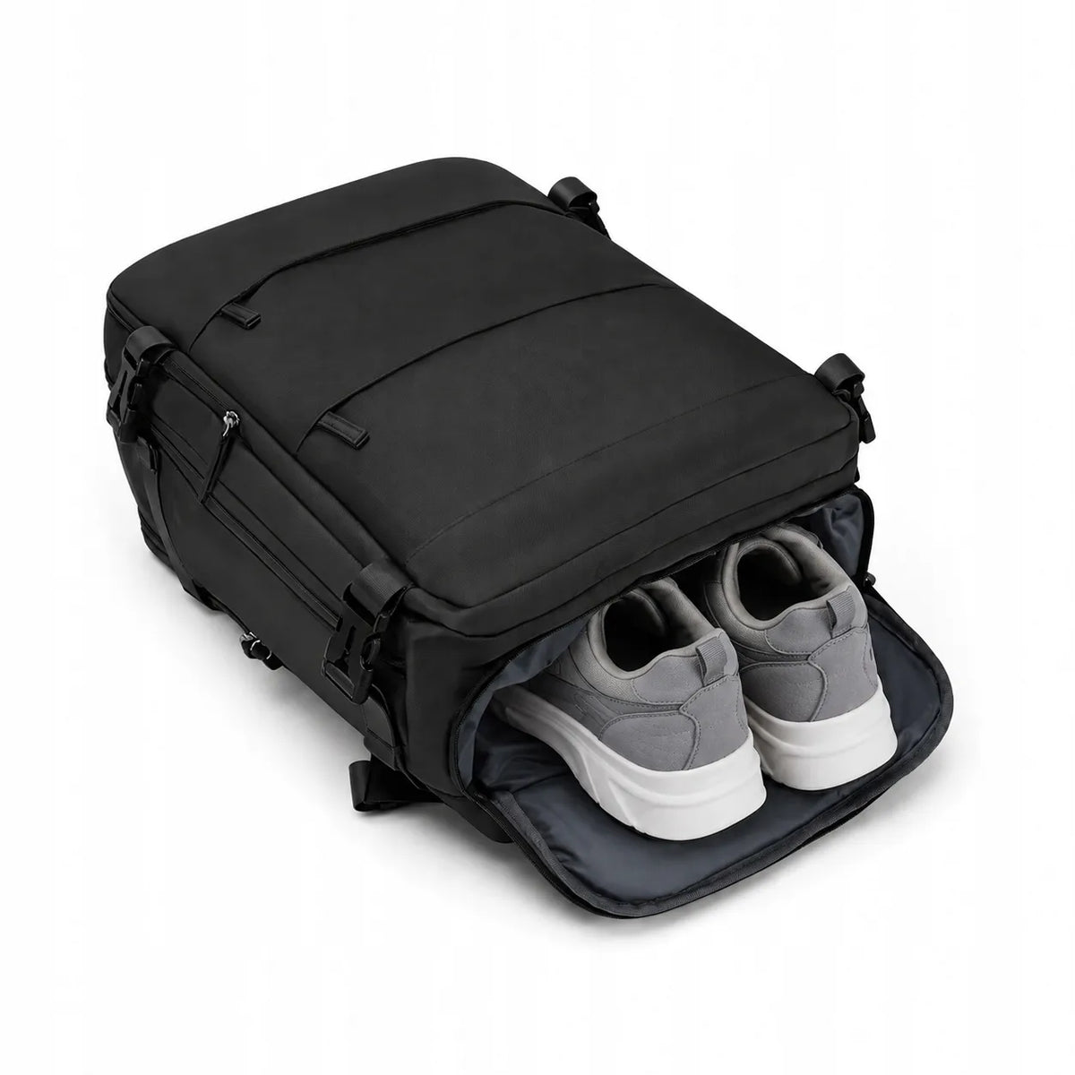 Kuprinė į lėktuvą, rankinis bagažas 40x25x20 WizzAir Ryanair, kabininė 20l USB
