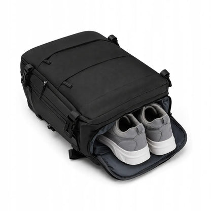Kuprinė į lėktuvą, rankinis bagažas 40x25x20 WizzAir Ryanair, kabininė 20l USB