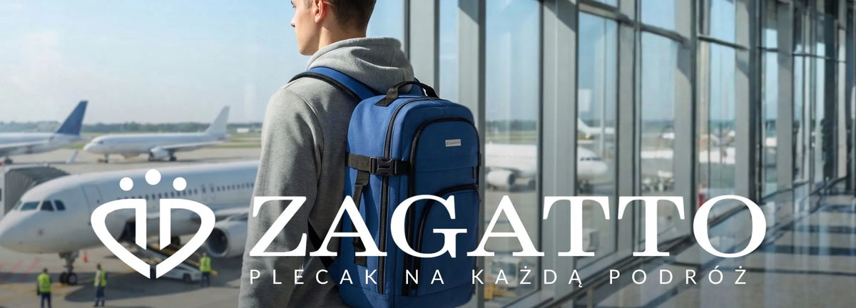 Kuprinė lėktuvui RYANAIR 40x20x25 rankinis bagažas turistinė ZAGATTO