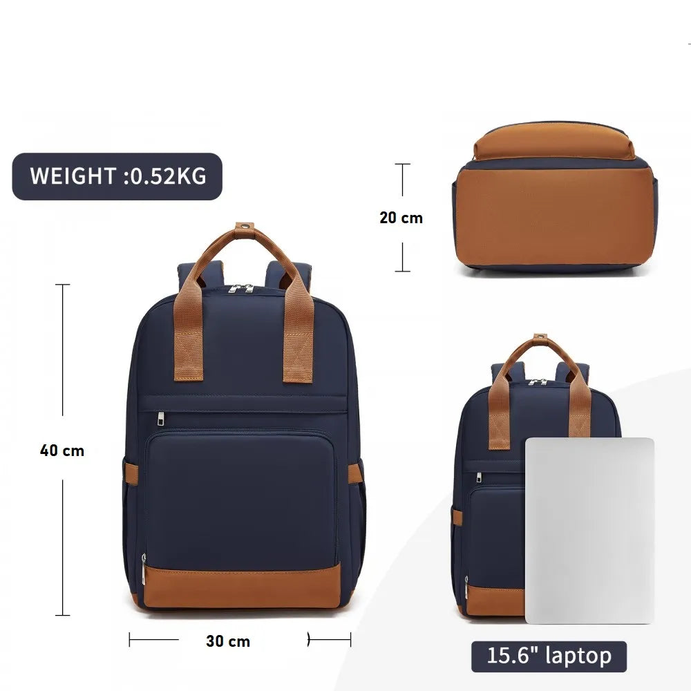 Kuprinė lėktuvui RYANAIR 40x30x20 cm rankinis bagažas 20L mėlyna Oliver