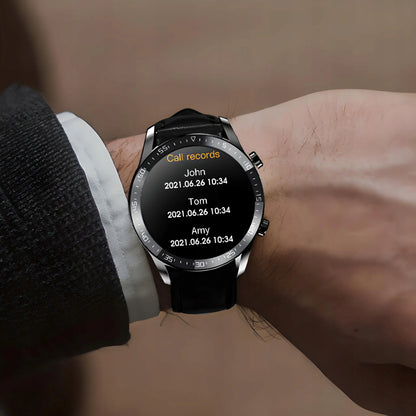 L13 Bluetooth išmanusis laikrodis su žingsniamačiu ir sveikatos stebėjimu, skirtas Android ir iOS