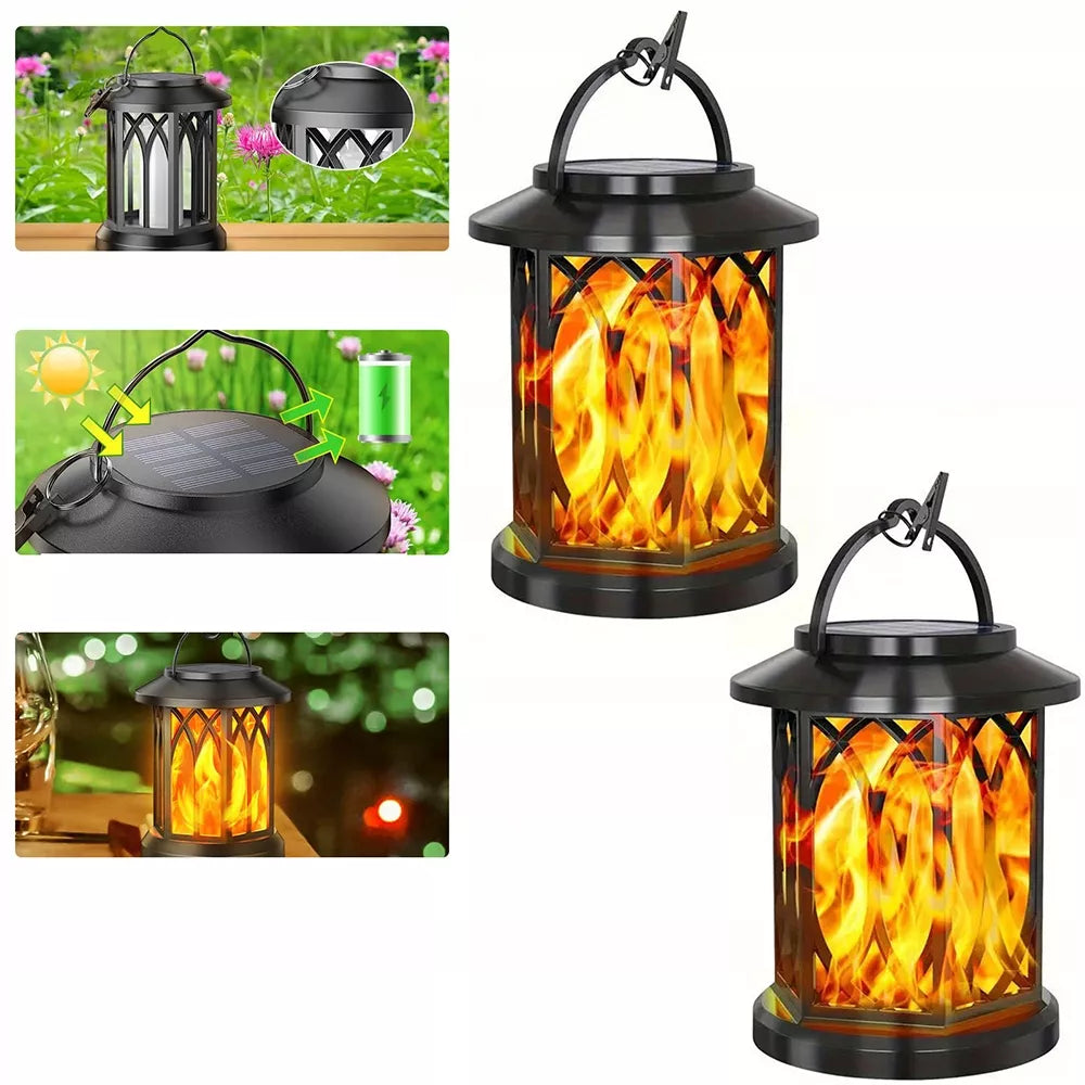 LED saulės šviesos, pakabinamos lauke, saulės šviestuvai, dekoratyviniai