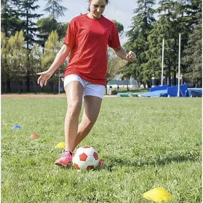 Lankstūs treniruočių kūgiai Trizand, 50 vnt., skirti futbolui, kliūčių ruožui ar Hobby Horse