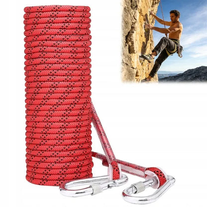 Lauko laipiojimo virvė 15 m, skersmuo 10 mm, keliamoji galia 1200 kg