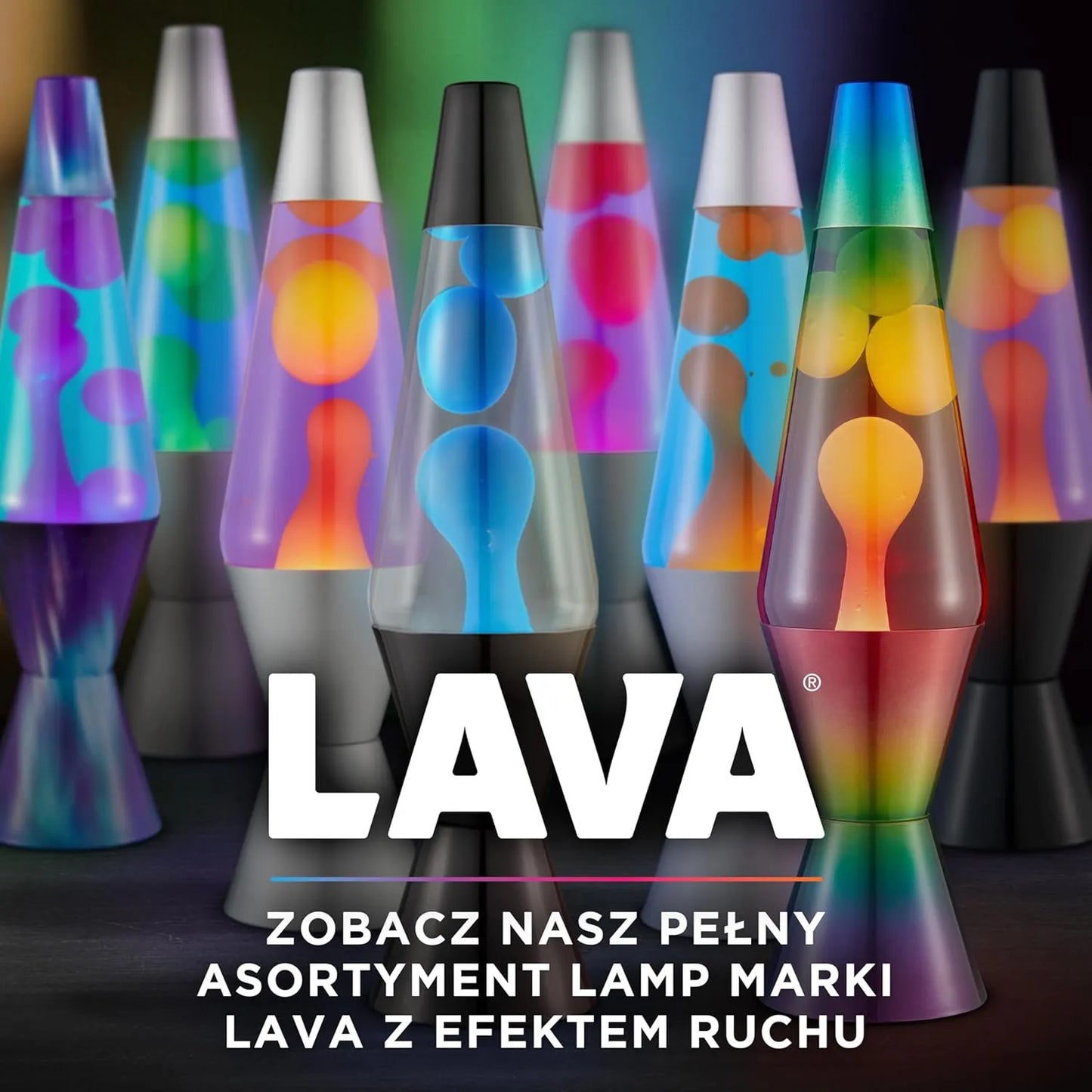 Lava magma lempa, violetinė-oranžinė naktinė lempa, vaško retro stiliaus 37 cm nuotaikingas apšvietimas