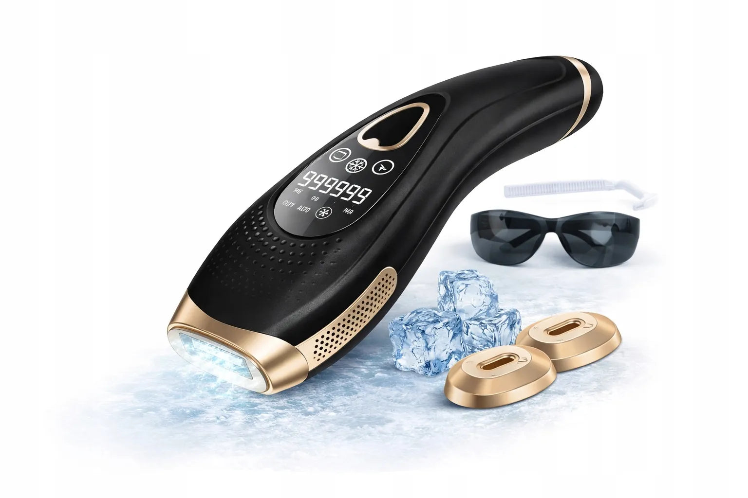 Lazerinis epiliatorius Body Care su kvarcine lempa ir Ice Cool funkcija