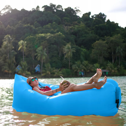 LAZY BAG pripučiama išlankstoma sofa paplūdimiui