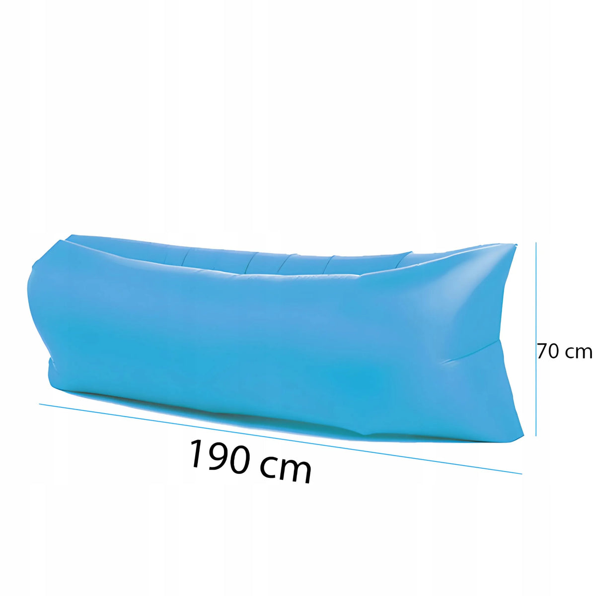 LAZY BAG pripučiama išlankstoma sofa paplūdimiui