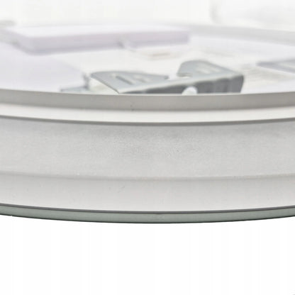 LED apšviestas apvalus vonios sieninis veidrodis, 70 cm