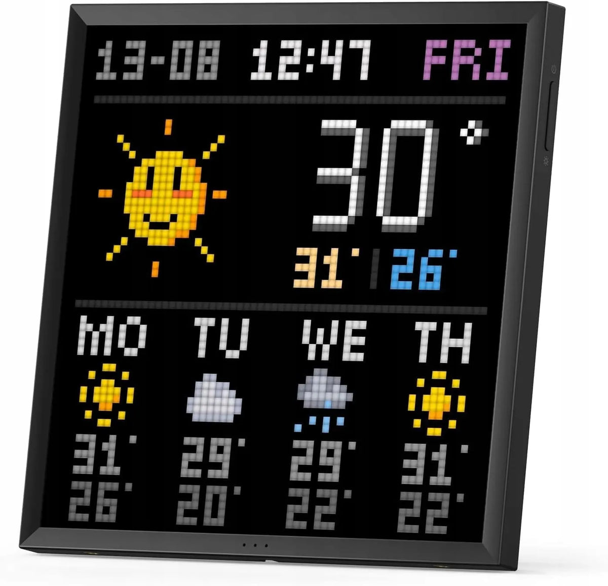 LED lempa pikselių ekranas Pixel Art Bluetooth 32x32