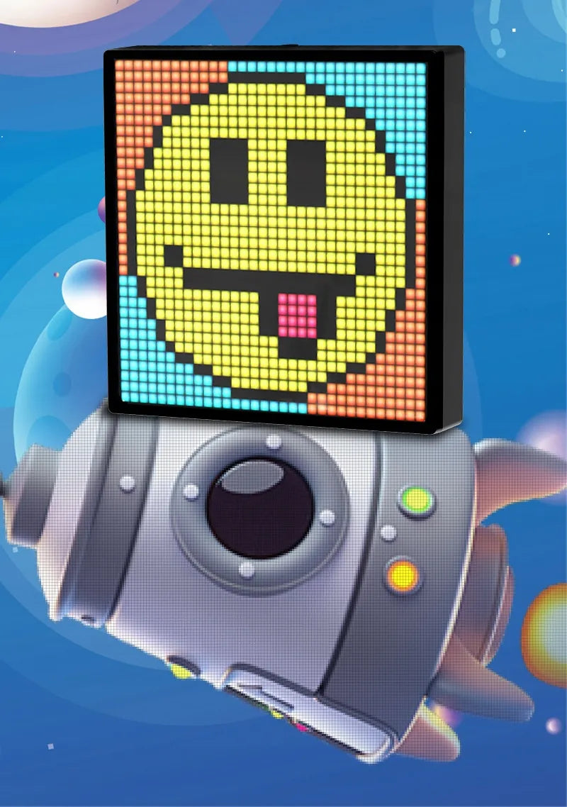 LED lempa pikselių ekranas Pixel Art Bluetooth 32x32