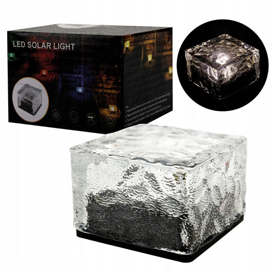LED šviestuvas į žemę „Ledo kubas“ 7x7, dekoratyvus, patvarus