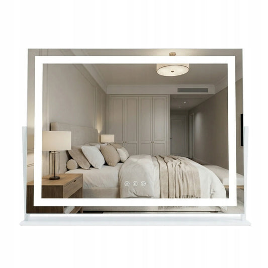 LED veidrodis STUDIO S WHITE 58x45 cm