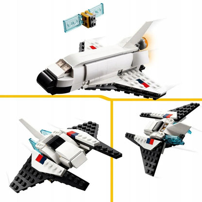 LEGO 31134 CREATOR Kosminis erdvėlaivis 3 viename