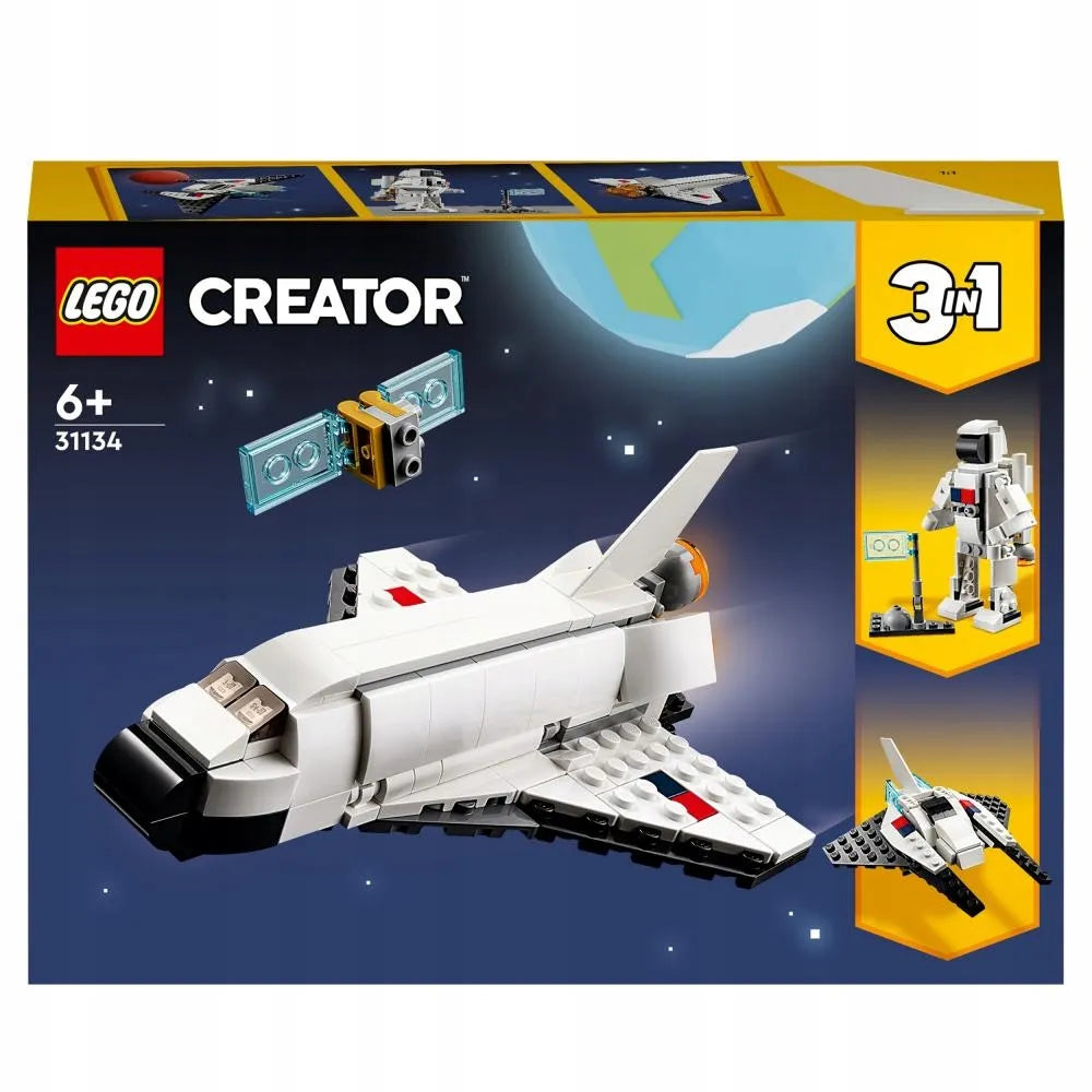 LEGO 31134 CREATOR Kosminis erdvėlaivis 3 viename