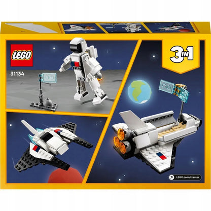 LEGO 31134 CREATOR Kosminis erdvėlaivis 3 viename