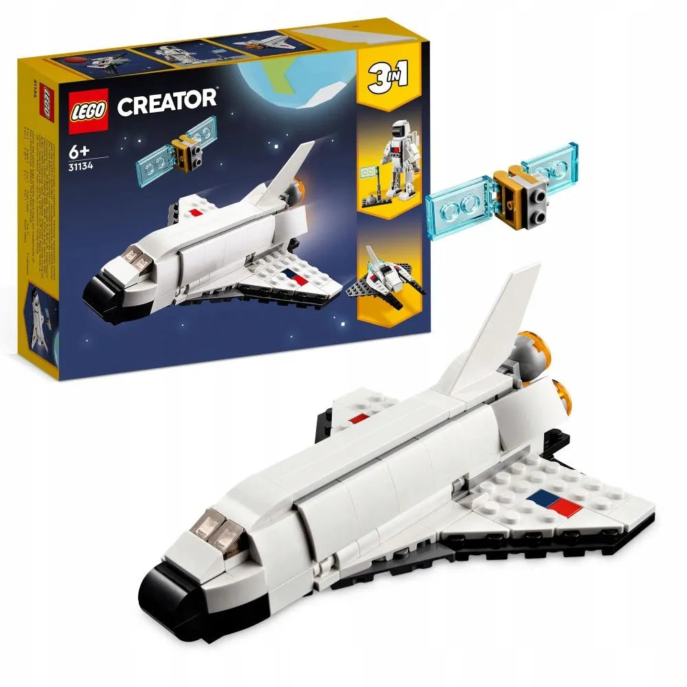 LEGO 31134 CREATOR Kosminis erdvėlaivis 3 viename