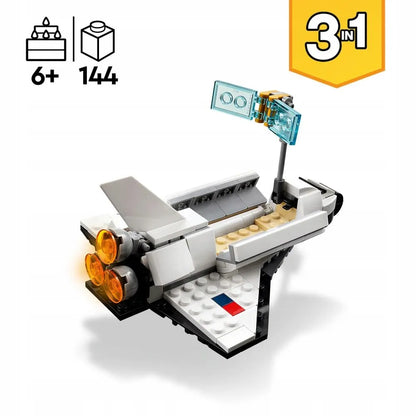 LEGO 31134 CREATOR Kosminis erdvėlaivis 3 viename