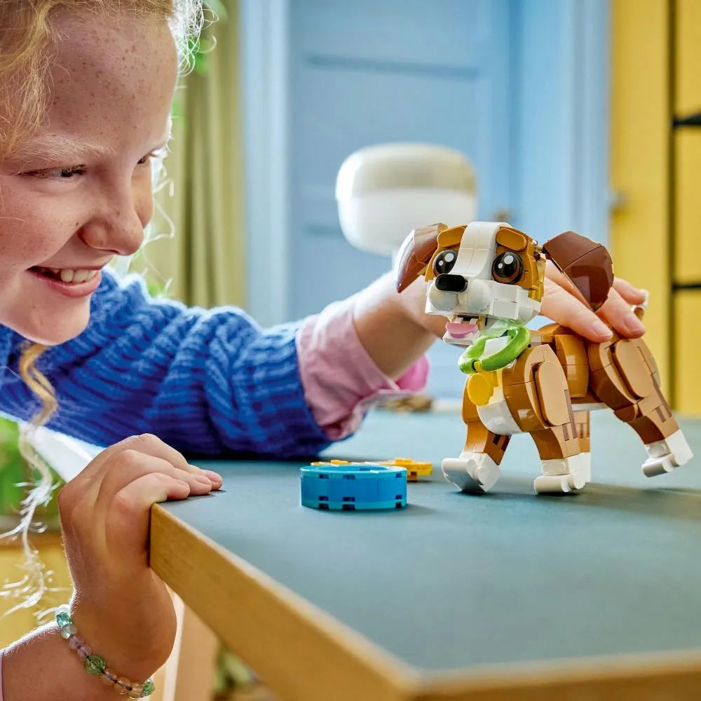 LEGO 31382 Creator 3 viename Mieli gyvūnėliai: žaismingas šuniukas