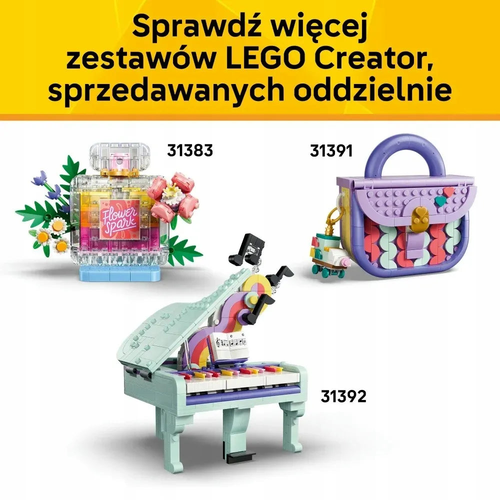 LEGO 31390 CREATOR Dekoracinis paveikslas su gėlėmis 3in1