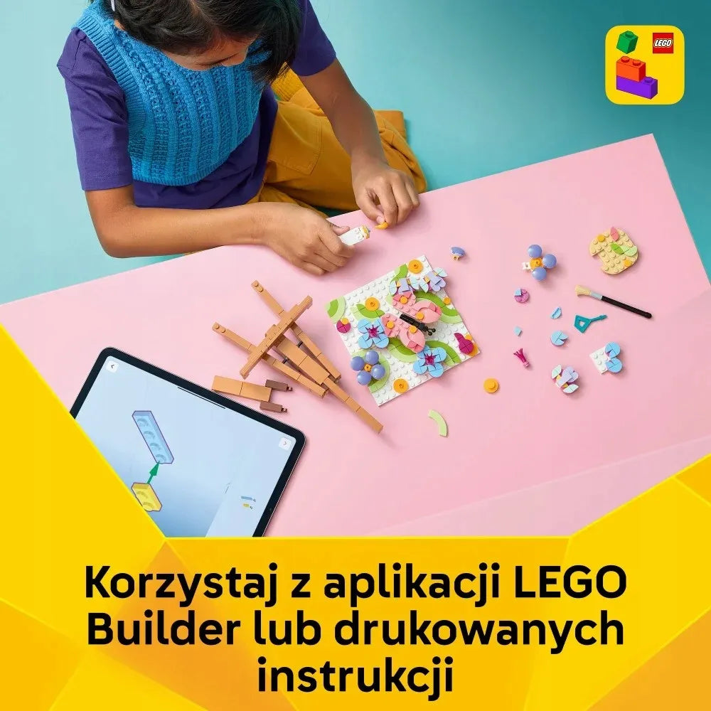 LEGO 31390 CREATOR Dekoracinis paveikslas su gėlėmis 3in1