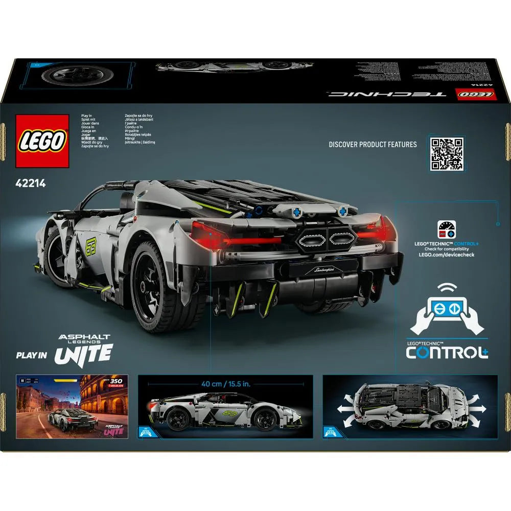 LEGO 42214 Technic „Lamborghini Revuelto“ sportinis automobilis