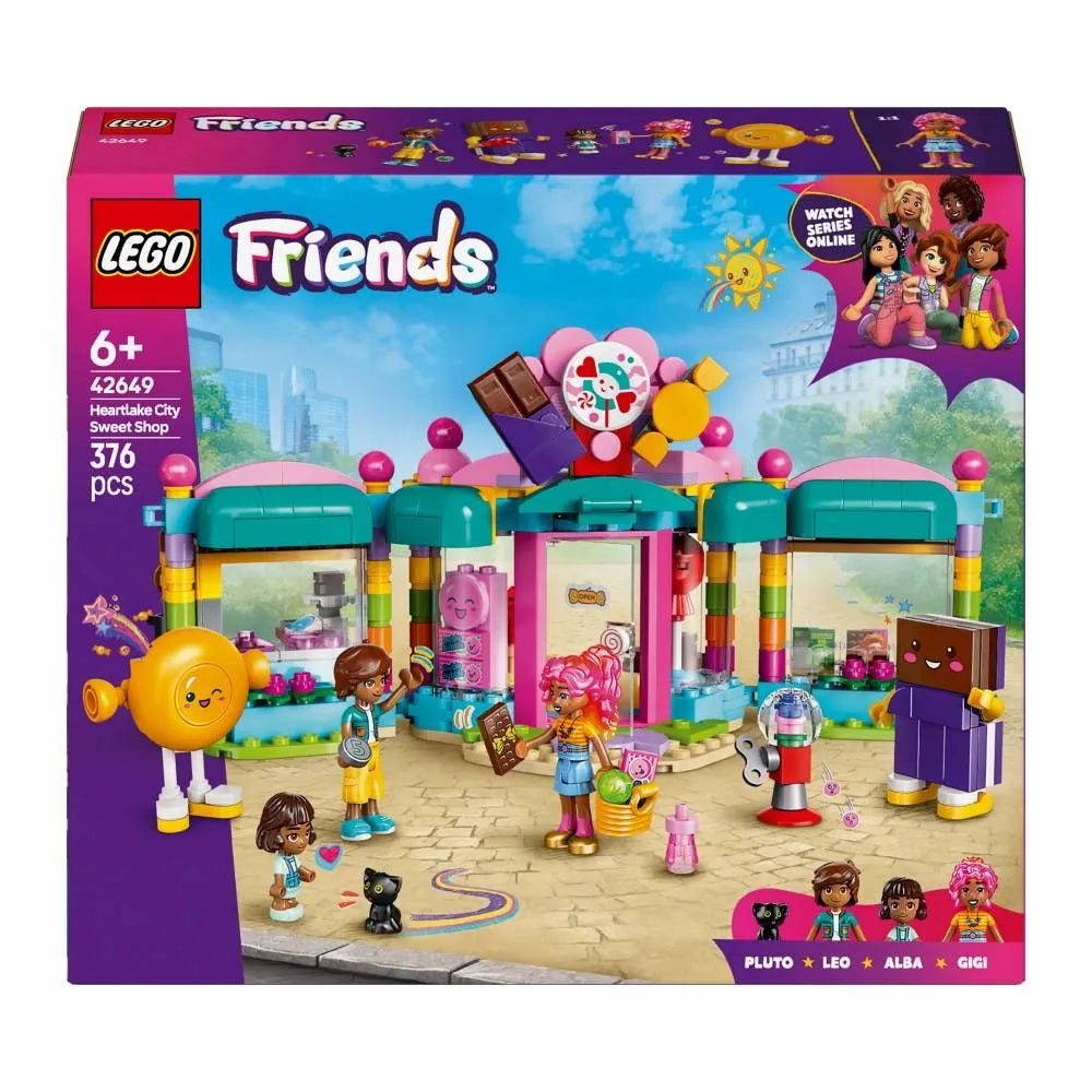 LEGO 42649 FRIENDS Saldumynų parduotuvė Heartlake mieste