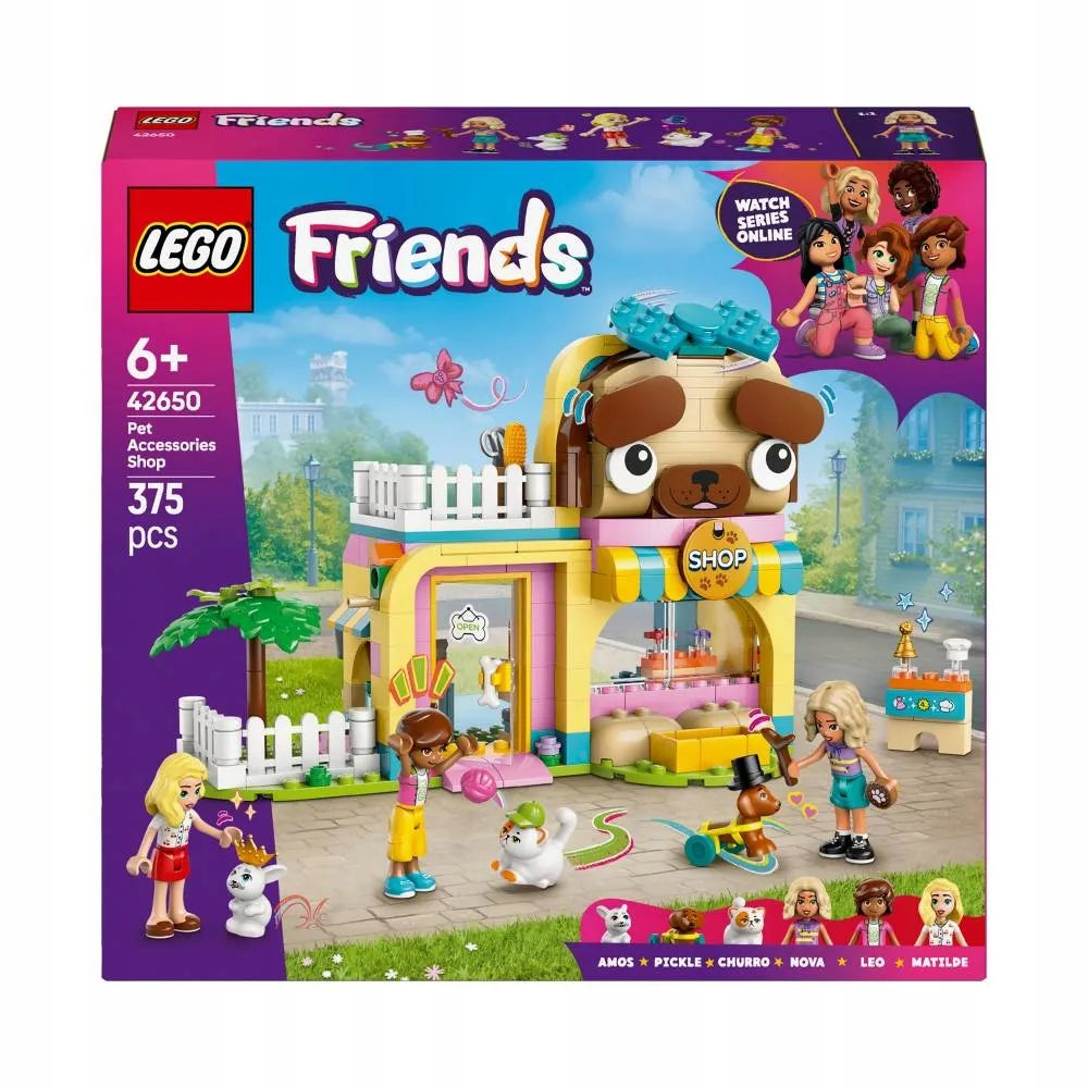 LEGO 42650 FRIENDS Gyvūnų prekių parduotuvė