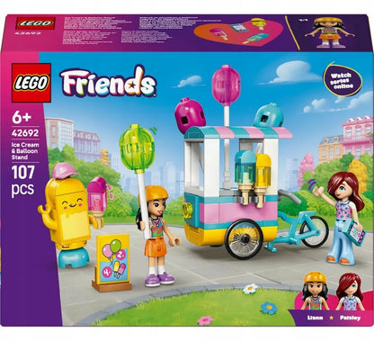 LEGO 42692 Friends Ledų ir balionų prekystalis
