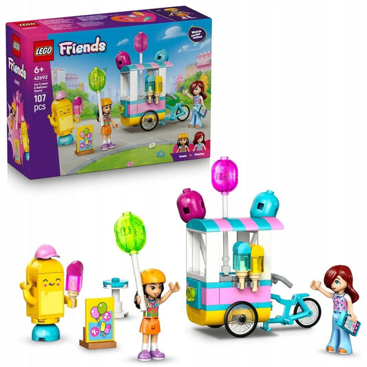 LEGO 42692 Friends Ledų ir balionų prekystalis