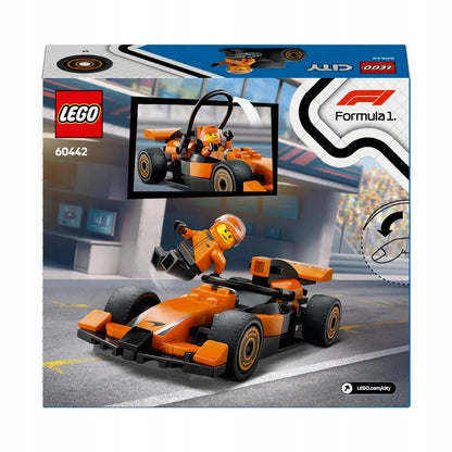 LEGO 60442 CITY F1 Vairuotojas ir McLaren bolidas